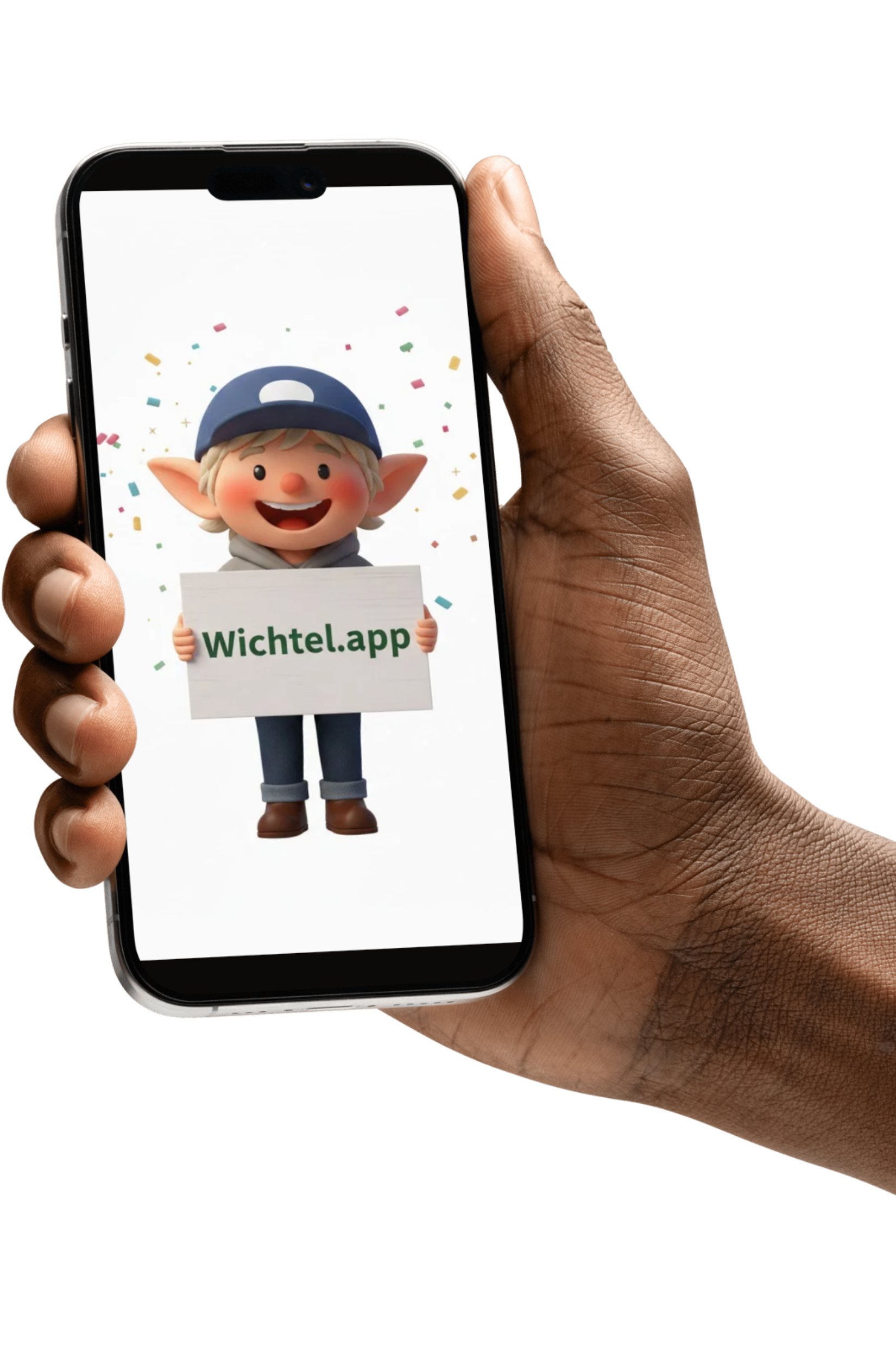 Wichtel App Interface - Online Wichteln leicht gemacht